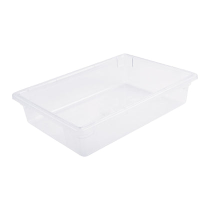 Food Storage Box Polycarbonate Full Size Clear 26x18x6