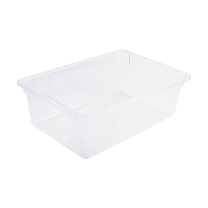 Food Storage Box Polycarbonate Full Size Clear 26x18x9