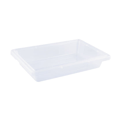Food Storage Box Polycarbonate Half Size Clear 18x12x3-1/2