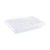 Food Storage Box Polycarbonate Half Size Clear 18x12x3-1/2