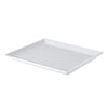 French Square Plate White 8