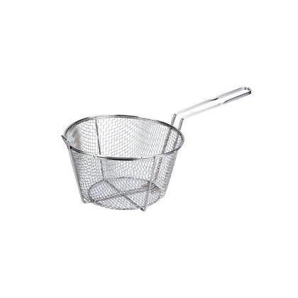 Nickel-plated fry basket 9-1/2