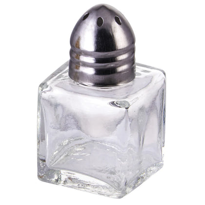 G-100 and G-101 Stainless Steel and Brass 1/2oz Square Shaker
