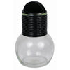 GHT-10 10oz Plastic Lid Glass Hottle