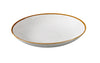Yanco Salad Bowl GL-510 offers a wide, shallow design ideal for serving leafy greens, grain bowls, or shared sides. Made from modern porcelain, it features a soft white glaze with natural speckling and a delicate colored rim. This combination, signature to the Glory collection, creates a clean and refined look that complements contemporary dining settings while providing the durability needed for daily use.