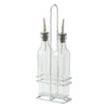 GOB-8S/16S 8oz & 16oz Cruet Set with Rack & 2 Bottles