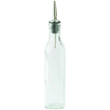 GOB-8 and GOB-16 8oz and 16oz Oil/Vinegar Cruet w/ Pourer