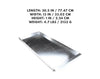 Galvanized Drip Pan, 13