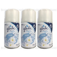 Bring a refreshing transformation to any space with this Glade Automatic Spray Refill mix, featuring two beloved scents—Clean Linen and Ocean Escape. These 6.2 oz refills are designed for use with Glade Automatic Spray units, delivering consistent bursts of fragrance every 9, 18, or 36 minutes. Clean Linen offers the crisp scent of freshly washed laundry, while Ocean Escape blends lively marine notes with jasmine and rosemary for a coastal-inspired aroma. 