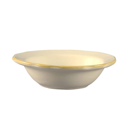 Grapefruit Dish #1 Gold Band, 11 oz, 6 3/4