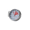 Grill top thermometer with 150–700°F / 70–370°C range. Durable, accurate, and ideal for monitoring surface temps on grills or griddles. Packed 144 per case for commercial kitchen use.