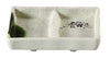 Yanco Double Divided Sauce Dish HO-4031 is a perfect solution to serve sauces, dips, spices, and herbs that accompany the oriental dishes in your food-serving establishment. Thanks to the high-quality, reliable and affordable melamine material, these sauce dishes can With stand the heavy commercial use. While looking like they are handmade ceramics such dishes won't chip, break, or stain. The Honda collection is performed in Japanese style, that will perfectly fit most of the establishments' designs.