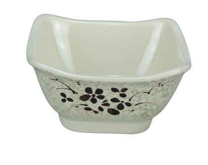 Yanco Square Bowl HO-5450 is a great and affordable restaurant tableware. It is made from durable and reliable melamine material, which makes the bowl look like ceramics. You can use these unique square bowls to serve such dishes like rice, miso soup, noodles or salads. Thanks to the elegant Honda collection style, the bowl will perfectly fit any food-serving establishment design.