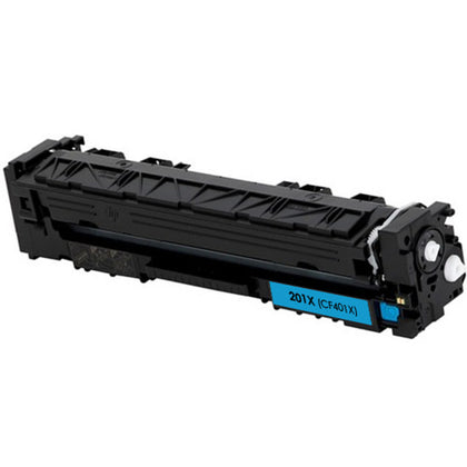 Toner Cartridge CF401X Cyan Compatible for HP Color LaserJet M252DW, MFP M277DW, M277N, 2,300 pages
