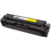 CF502X Yellow toner cartridge compatible with HP Color LaserJet Pro M254, M254dw, M280, M281cdw, M281fdw, prints up to 2,500 pages.