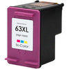 HP 63XL tri-color compatible ink cartridge for DeskJet printers