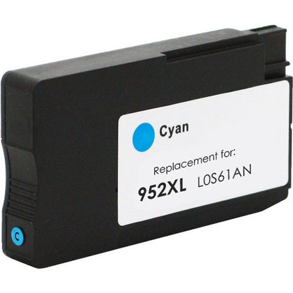 952XL Cyan Compatible Ink Cartridge for HP OfficeJet Pro 7740, 8702, 8710, 8715, 8720, 8725, 8730, 8740