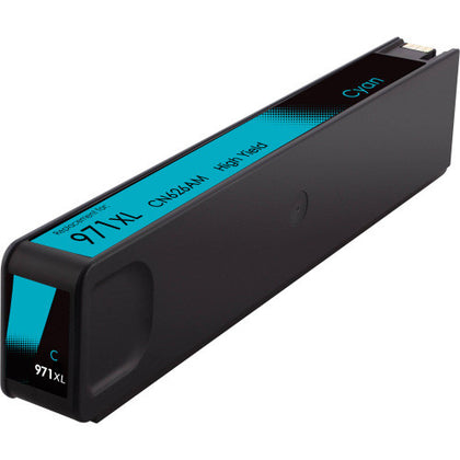 HP 971XL Cyan compatible ink cartridge for high-volume color printing