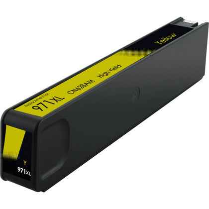 HP 971XL Yellow compatible ink cartridge for vibrant color printing