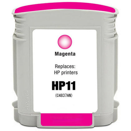 HP 11 Magenta compatible ink cartridge for Inkjet and OfficeJet printers
