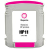 HP 11 Magenta compatible ink cartridge for Inkjet and OfficeJet printers