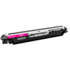 CE313A (126A) magenta toner cartridge compatible with HP LaserJet Color CP1025, prints up to 1,000 pages with vibrant, reliable color output.