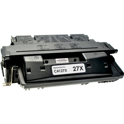 C4127X compatible black toner cartridge for HP LaserJet 4000/4000T/4000N/4000TN/4050/4050DN/4050T/4050TN, 10,000 pages, sharp and reliable prints