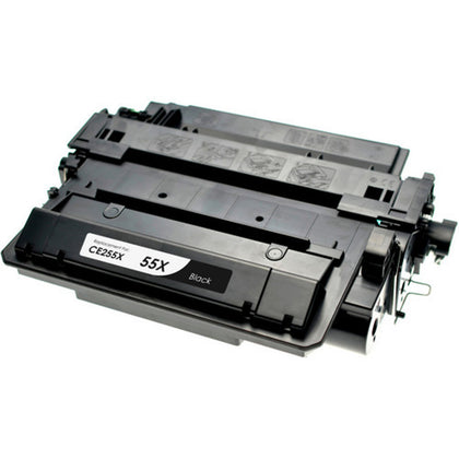 CE255X black toner cartridge for HP LaserJet P3011, P3015, P3015D, P3015DN, P3015X, extra high-yield 12,500 pages