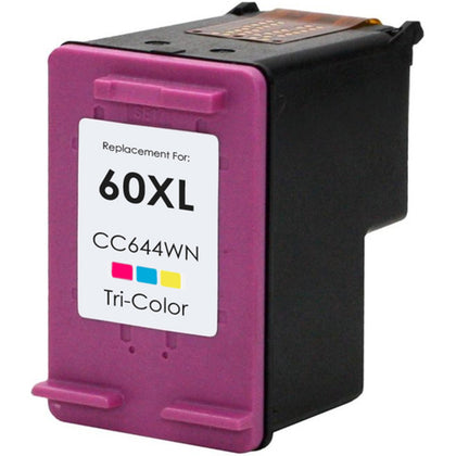 Compatible HP 60XL Tri-Color Ink Cartridge 440 pages for Deskjet D2530, D2560, F4230, F4250, F4272, F4280
