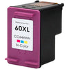 Compatible HP 60XL Tri-Color Ink Cartridge 440 pages for Deskjet D2530, D2560, F4230, F4250, F4272, F4280