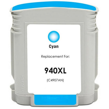 940XL Cyan Compatible Ink Cartridge for HP OfficeJet 8000 and 8500 Printers