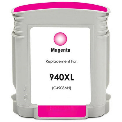 940XL Magenta Compatible Ink Cartridge for HP OfficeJet 8000 and 8500 Printers