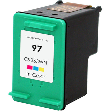 Compatible HP 97 Tri-Color Ink Cartridge 560 pages for DeskJet 5740, 5940, and OfficeJet 7210, 7310