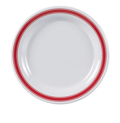 Yanco Round Plate HS-110 is a great and affordable restaurant tableware. It is made from durable and reliable melamine material, which makes the plate look like ceramics. You can use this stylish plate to serve any dish you want. For example, you can use it for serving tortillas, rice, noodles, appetizers or hot meals. The Houston collection has an elegant and stylish design of its extra heavy-duty items. Performed in white color, it will perfectly fit any restaurant environment.