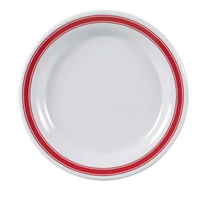 Yanco Round Plate HS-112 is a great and affordable restaurant tableware. It is made from durable and reliable melamine material, which makes the plate look like ceramics. You can use this stylish plate to serve any dish you want. For example, you can use it for serving tortillas, rice, noodles, appetizers or hot meals. The Houston collection has an elegant and stylish design of its extra heavy-duty items. Performed in white color, it will perfectly fit any restaurant environment.