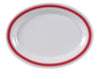 Yanco Oval Platter HS-209 is a perfect solution for your food-serving establishment. Performed in stylish white color, it can be used for serving vegetables, cold cuts, fresh greens or Asian appetizers. Manufactured from durable and reliable melamine, this dinnerware is popular for being unbreakable and affordable at the same time. Thanks to the stylish Houston collection, these platters will perfectly fit any establishment design. They will always look nice in your cafe, restaurant or catering events.