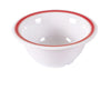 Yanco Soup Bowl HS-5510 It is made from durable and reliable melamine material, which makes the bowl look like ceramics. Such white soup bowls are also BPA free and NSF listed, so you can easily use them for both personal and commercial aims.