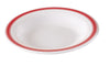 Yanco Pasta Bowl HS-5809 It is made from durable and reliable melamine material, which makes the bowl look like ceramics. Such white pasta bowls are also BPA free and NSF listed, so you can easily use them for both personal and commercial aims.