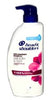 Head & Shoulders Smooth & Silky Shampoo with Pump, 650ml (22 fl oz), 12-Pack for smooth, frizz-free, and dandruff-free hair.