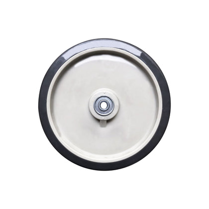 Heavy-duty caster for adjustable dish caddy with vinyl cover, designed for commercial use with smooth-rolling mobility and easy installation in restaurants, hotels, and foodservice operations.