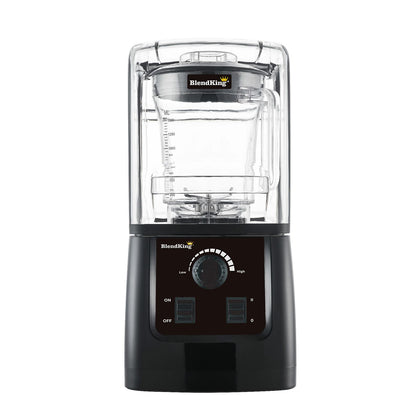 51oz high power blender with cover, packed by 1 set per case. Durable, high-performance motor, stainless steel blades, and noise-reducing cover—ideal for commercial kitchens and smoothie shops.