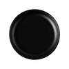 Hudson Round Deep Plate Matte Black 8