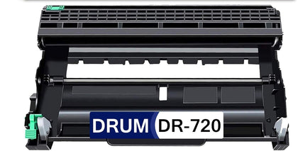 DR720 Compatible Drum Unit for Brother Printer, Black, 30,000 pages