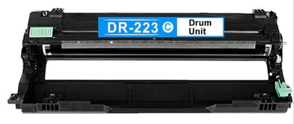 DR223 Cyan compatible drum unit replacement for Brother printer, 18,000 pages