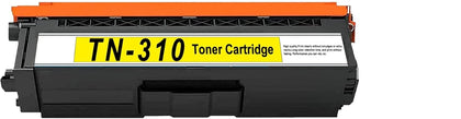 TN310 Yellow compatible toner cartridge for Brother printer, 1,500 pages