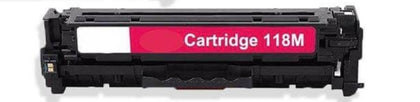 CRG 118/718 Magenta Toner Cartridge compatible with Canon ImageClass MF 8350cdn and HP CC530A, 2900 pages