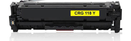 CRG 118/718 Yellow Toner Cartridge compatible with Canon ImageClass MF 8350cdn and HP CC530A, 3400 pages