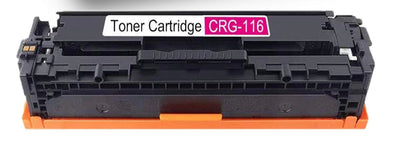 CRG 116/716 Magenta toner cartridge compatible with Dell, Canon MF8050cn, and HP CB540 printers, 1400 pages yield.