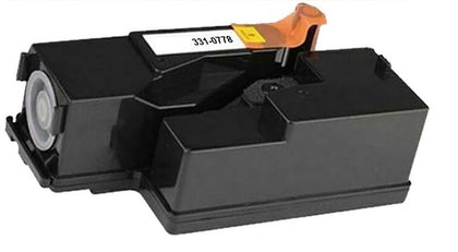 Toner Cartridge 331-0778 compatible for Dell printers, black, high-yield 2,000 pages, fits 1250c, 1350cnw, 1355cn, 1355cnw, C1760nw, C1765nf, C1765nfw