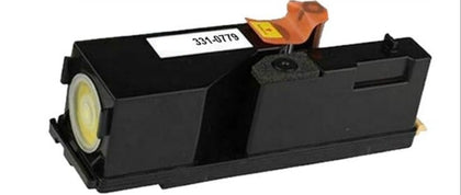 Toner Cartridge 331-0779 Yellow compatible for Dell 1250c, 1350cnw, 1355cn, 1355cnw, C1760nw, C1765nf, C1765nfw printers, high-yield 1,400 pages